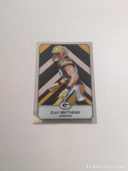 Collezionismo sportivo: 326 CLAY MATTHEWS GREEN BAY PACKERS STICKERS CROMO FOOTBALL F&Uacute;TBOL AMERICANO PANINI NFL 2017