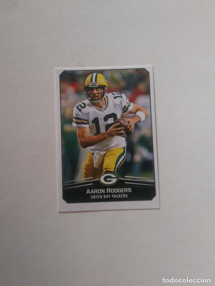 Collezionismo sportivo: 327 AARON RODGERS GREEN BAY PACKERS STICKERS CROMO FOOTBALL F&Uacute;TBOL AMERICANO PANINI NFL 2017