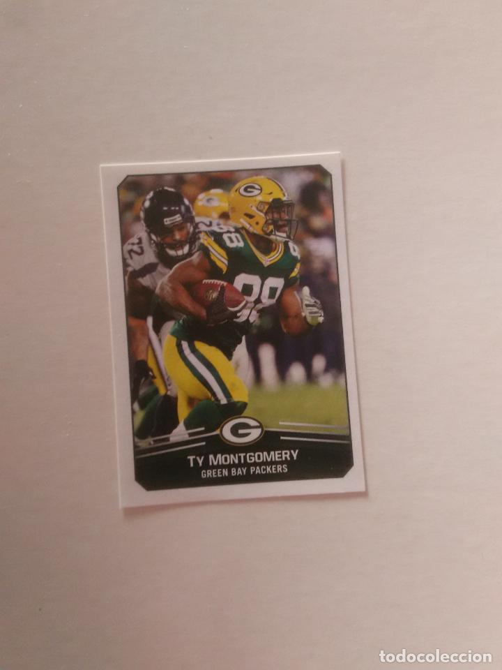 Collezionismo sportivo: 328 TY MONTGOMERY GREEN BAY PACKERS STICKERS CROMO FOOTBALL F&Uacute;TBOL AMERICANO PANINI NFL 2017