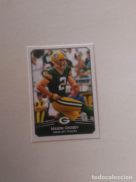 Collezionismo sportivo: 335 MASON CROSBY GREEN BAY PACKERS STICKERS CROMO FOOTBALL F&Uacute;TBOL AMERICANO PANINI NFL 2017