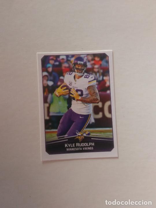 Collezionismo sportivo: 347 KYLE RUDOLPH MINNESOTA VIKINGS STICKERS CROMO FOOTBALL F&Uacute;TBOL AMERICANO PANINI NFL 2017