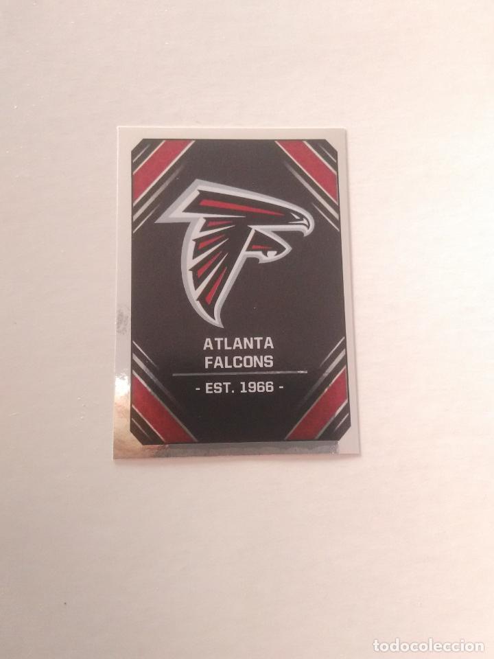 Collezionismo sportivo: 350 ESCUDO LOGO ATLANTA FALCONS STICKERS CROMO FOOTBALL F&Uacute;TBOL AMERICANO PANINI NFL 2017
