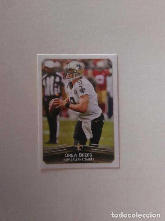 Collezionismo sportivo: 383 DREW BREES NEW ORLEANS SAINTS STICKER CROMO FOOTBALL F&Uacute;TBOL AMERICANO PANINI NFL 2017