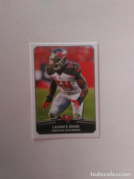 Collezionismo sportivo: 404 LAVONTE DAVID TAMPA BAY BUCCANEERS STICKER CROMO FOOTBALL F&Uacute;TBOL AMERICANO PANINI NFL 2017