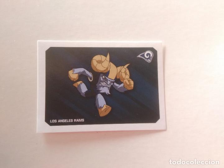 Collezionismo sportivo: 421 MASCOTA LOS ANGELES RAMS STICKER CROMO FOOTBALL F&Uacute;TBOL AMERICANO PANINI NFL 2017