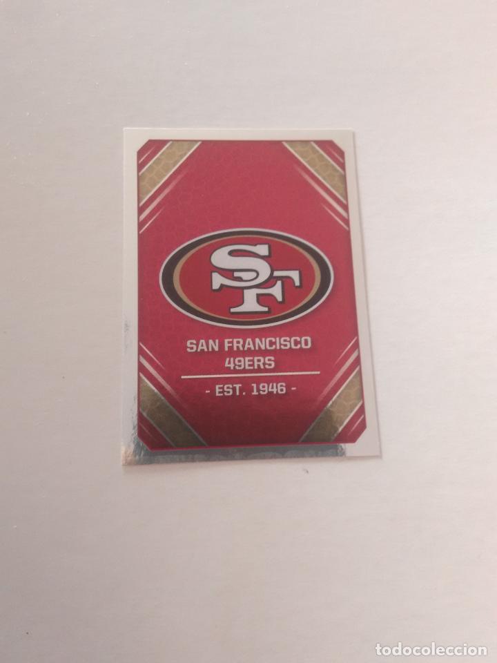 Collezionismo sportivo: 434 ESCUDO LOGO SAN FRANCISCO 49ERS STICKER CROMO FOOTBALL F&Uacute;TBOL AMERICANO PANINI NFL 2017