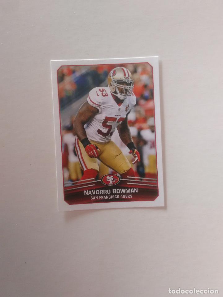Collezionismo sportivo: 446 NAVORRO BOWMAN SAN FRANCISCO 49ERS STICKER CROMO FOOTBALL F&Uacute;TBOL AMERICANO PANINI NFL 2017