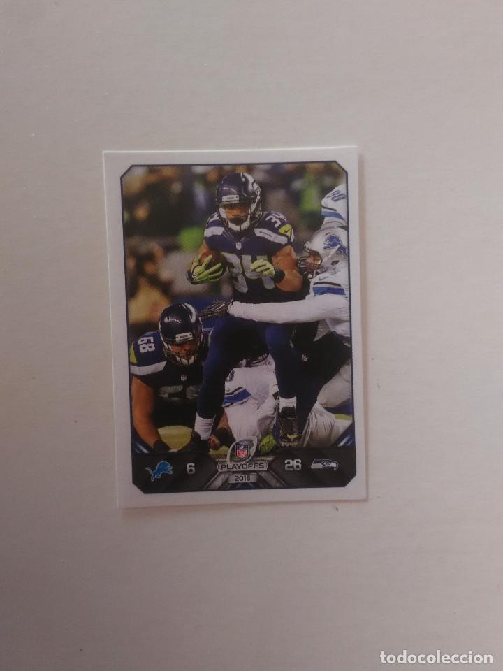 Collezionismo sportivo: 477 LIONS VS SEAHAWKS PLAYOFF 2016 STICKER CROMO FOOTBALL F&Uacute;TBOL AMERICANO PANINI NFL 2017