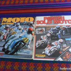 Coleccionismo deportivo: PANINI SOLO MOTO COMPLETO, MOTO SPORT COMPLETO. PANINI AÑOS 80. BUEN ESTADO MOTOCICLISMO MOTORISMO.