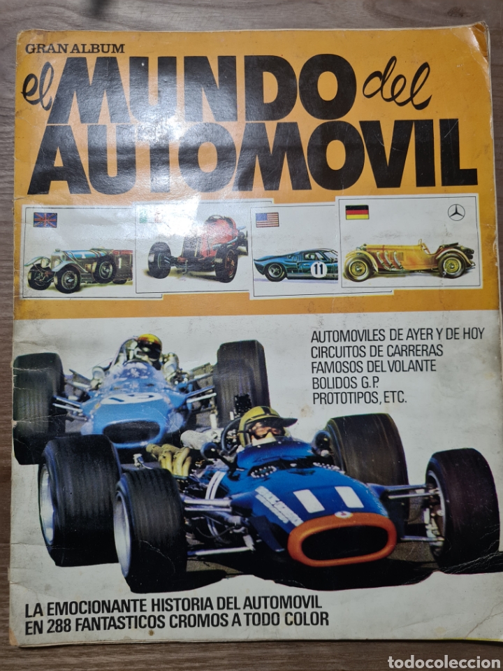 Collezionismo sportivo: EL MUNDO DEL AUTOMOVIL ASCARI CASTELLOTI FANGIO STEWART MCLAREN ICKK SCHEA