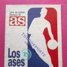 Coleccionismo deportivo: ALBUM COMPLETO LOS ASES DE LA NBA - BASKET DIARIO AS 1989 BALONCESTO NBA JORDAN STICKER. Lote 315930743