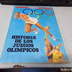Coleccionismo deportivo: ALBUM HISTORIA DE LOS JUEGOS OLIMPICOS EL PERIODICO COMPLETO. Lote 336002998