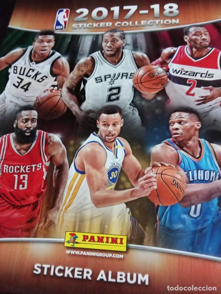 Collezionismo sportivo: NBA sticker collection 2017-18,incompleto.