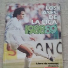 Coleccionismo deportivo: ALBUM LOS ASES DE LA LIGA 88 89 1988 1989 - AS - COMPLETO. Lote 344130268
