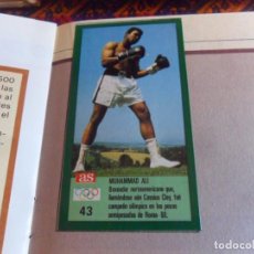 Coleccionismo deportivo: AS 1988 ASES OLÍMPICOS COMPLETO CON CASSIUS CLAY. REGALO LOS JUEGOS OLÍMPICOS CON JESSE OWENS NESTLÉ