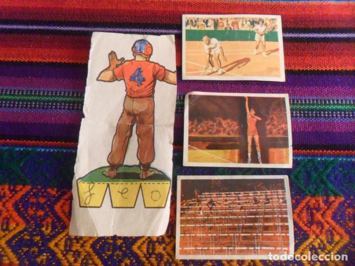 Coleccionismo deportivo: CROMO EL DEPORTE VISTO POR SUS ASES 21 BALONCESTO 11 ATLETISMO 20 TENIS NESTL&Eacute; REGALO RECORTABLE