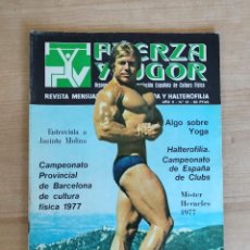 Coleccionismo deportivo: REVISTA FUERZA Y VIGOR, CULTURISMO Y HALTEROFILIA, AÑO II, Nº 13. 1978 .. L5835. Lote 362634655