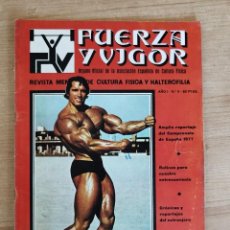 Coleccionismo deportivo: REVISTA FUERZA Y VIGOR, CULTURISMO Y HALTEROFILIA, AÑO II, Nº 9, 1977 .. L5838. Lote 362637510