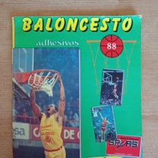 Coleccionismo deportivo: ÁLBUM INCOMPLETO BALONCESTO 88, FALTAN 14 CROMOS, EDITOR J MERCHANTE... L5867. Lote 363790645