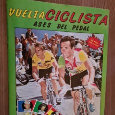 Coleccionismo deportivo: ALBUM VACIO PLANCHA VUELTA CICLISTA ASES INTERNACIONALES DEL PEDAL 1987 MERCHANTE. Lote 366260336