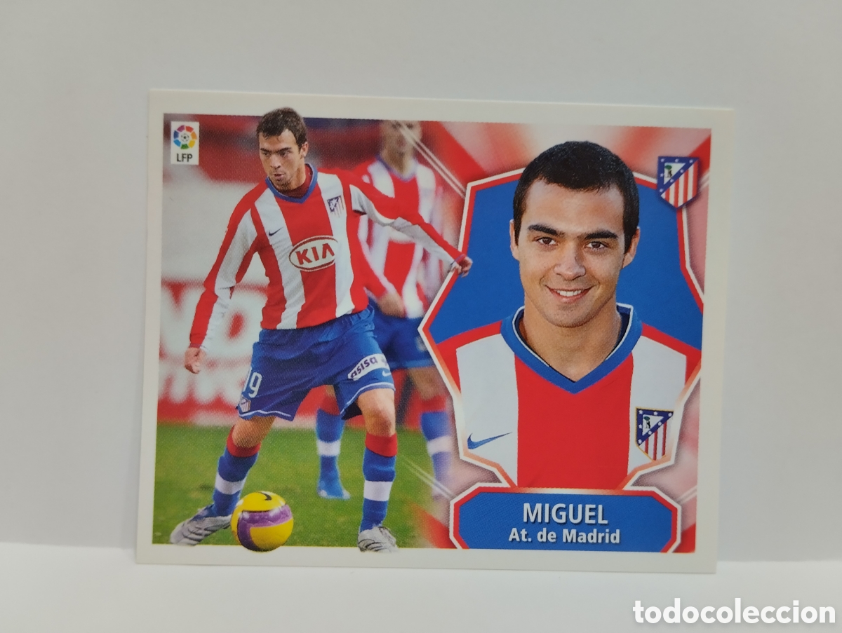 Collezionismo sportivo: CROMO MIGUEL A.T. DE MADRID LIGA 2008/2009 (NUEVO)