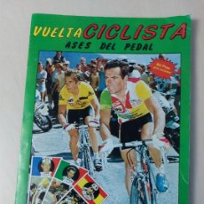 Coleccionismo deportivo: ALBUM VUELTA CICLISTA ASES DEL PEDAL - ED. MERCHANTE 1987. Lote 383400919