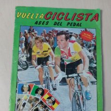 Coleccionismo deportivo: ALBUM VUELTA CICLISTA ASES DEL PEDAL - ED. MERCHANTE 1987. Lote 383400994