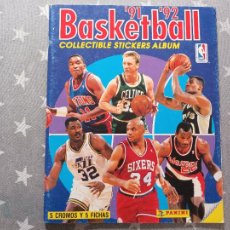 Coleccionismo deportivo: ALBUM CROMOS BASKETBALL 91 - 92 ( PANINI ) NBA. MICHAEL JORDAN, LARRY BIRD, MAGIG JONSON ETC. Lote 401336424