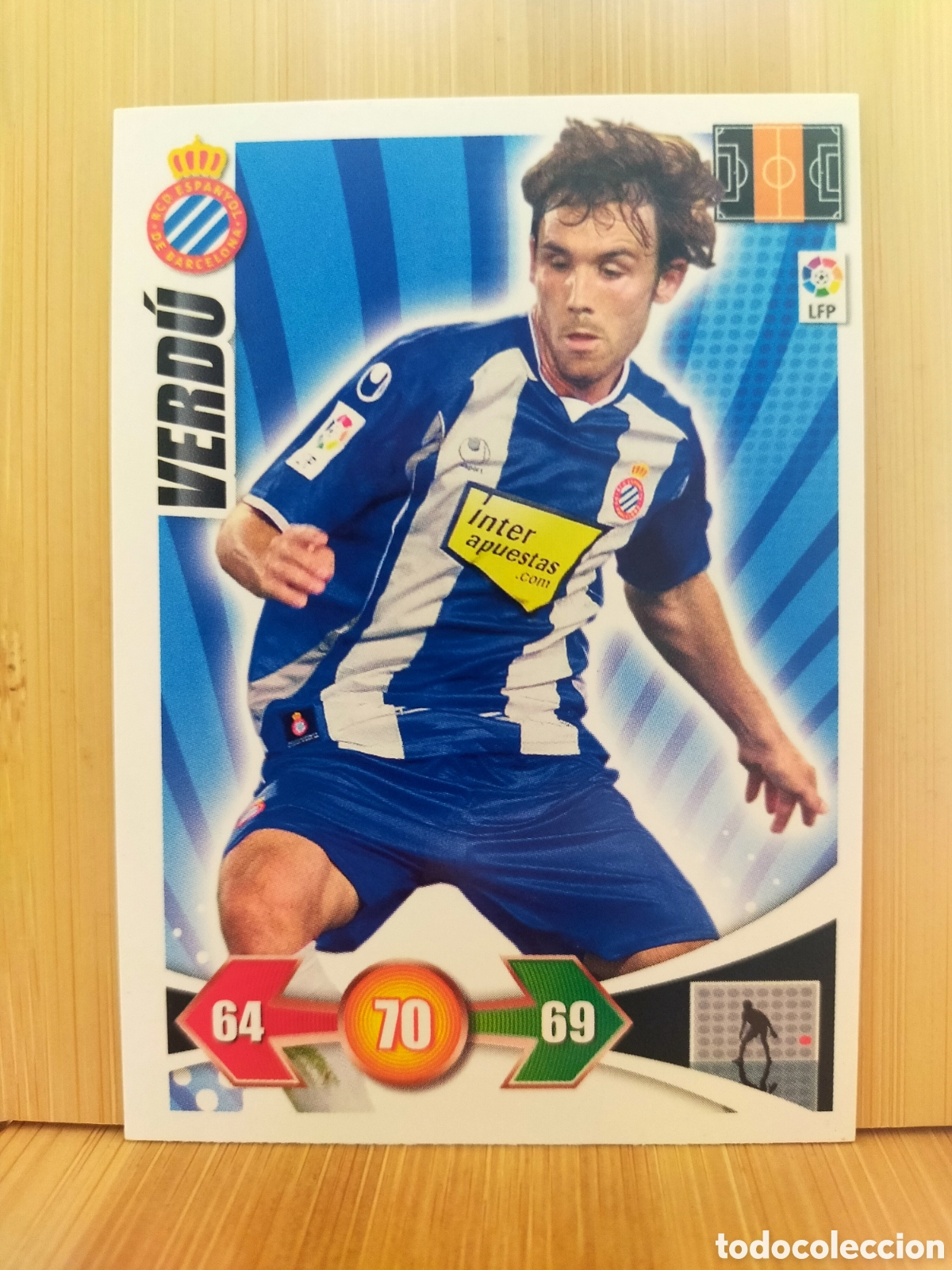 Collezionismo sportivo: 2009 2010 09 10 CROMO EN BUEN ESTADO ADRENALYN XL ESPA&Ntilde;OL VERD&Uacute;