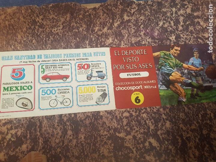 Collezionismo sportivo: FUTBOL N&ordm;6-EL DEPORTE VISTO POR SUS ASES-CHOCOSPORT/NESTLE