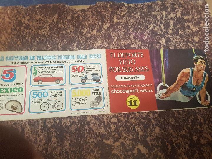 Collezionismo sportivo: GIMNASIA N&ordm;11-EL DEPORTE VISTO POR SUS ASES-CHOCOSPORT/NESTLE