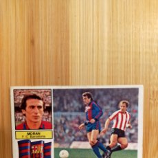 Collezionismo sportivo: 1982 1983 82 83 ESTE CROMO DESPEGADO BARCELONA MORAN