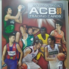 Coleccionismo deportivo: ACB TRADING CARDS 2008 2009 08 09 PANINI COLECCIÓN COMPLETA GASOL SABONIS RICKY RUBIO PETROVIC