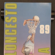 Coleccionismo deportivo: BALONCESTO LIGA 89 - ALBUM DE CROMOS INCOMPLETO - J.MERCHANTE EDITOR - CONVERSE-VER FOTOS-(V-25.166)