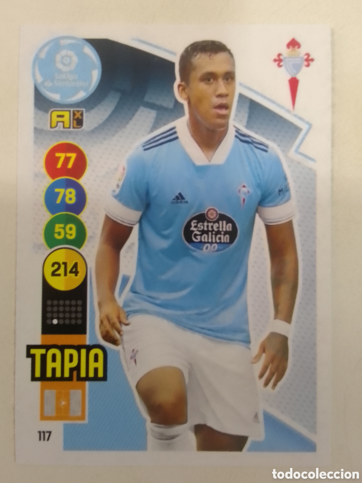 Coleccionismo deportivo: Adrenalyn XL 2020-21 n&deg; 117 Tapia &bull; Celta.