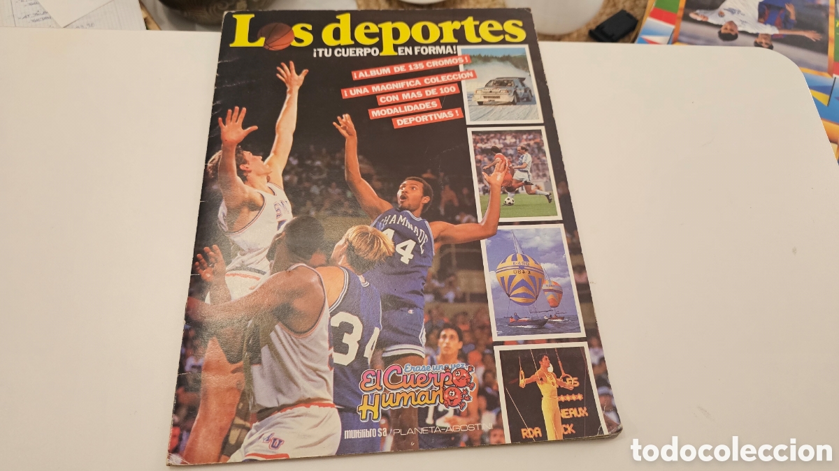 Coleccionismo deportivo: &Aacute;lbum completo de cromos a&ntilde;os Deportes..... 1987
