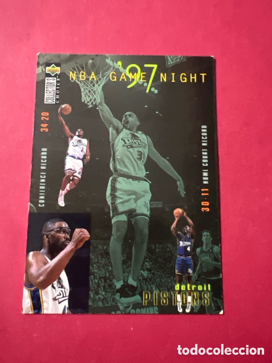 Coleccionismo deportivo: C781. 1997 UPPER DECK NBA GAME NIGHT 158- CHARLOTTE HORNETS