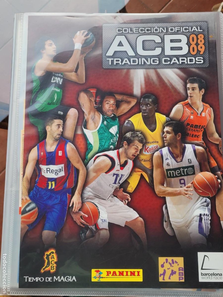 Coleccionismo deportivo: LIGA ACB 08-09. COLECCI&Oacute;N OFICIAL TRADING CARDS. PANINI. BALONCESTO