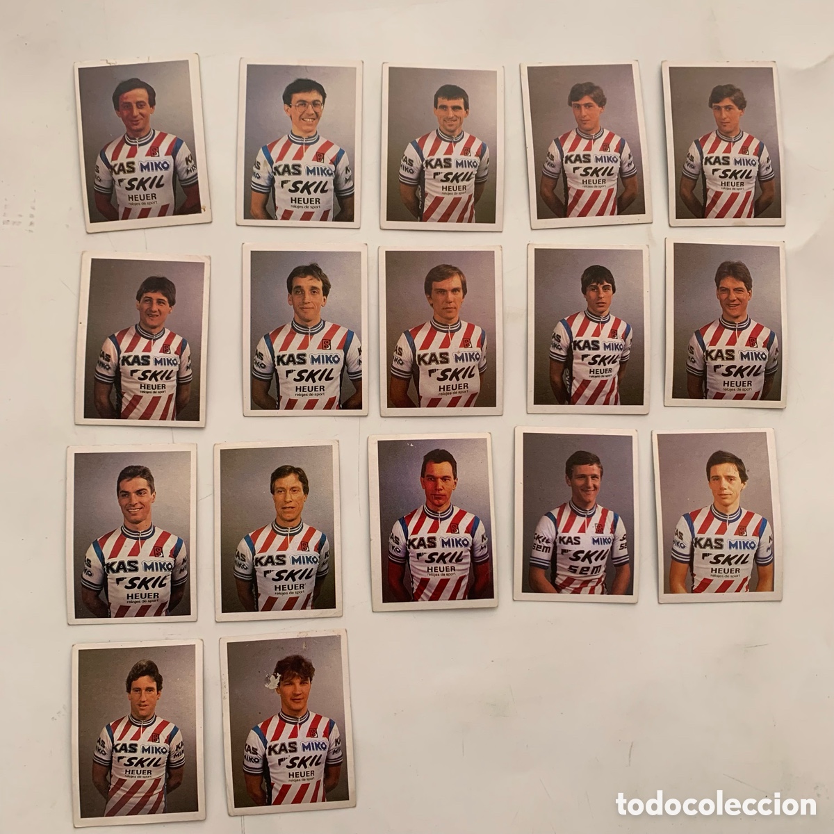 Sports collectibles: Lote cromo equipo ciclista skil kas trideporte 85 fher