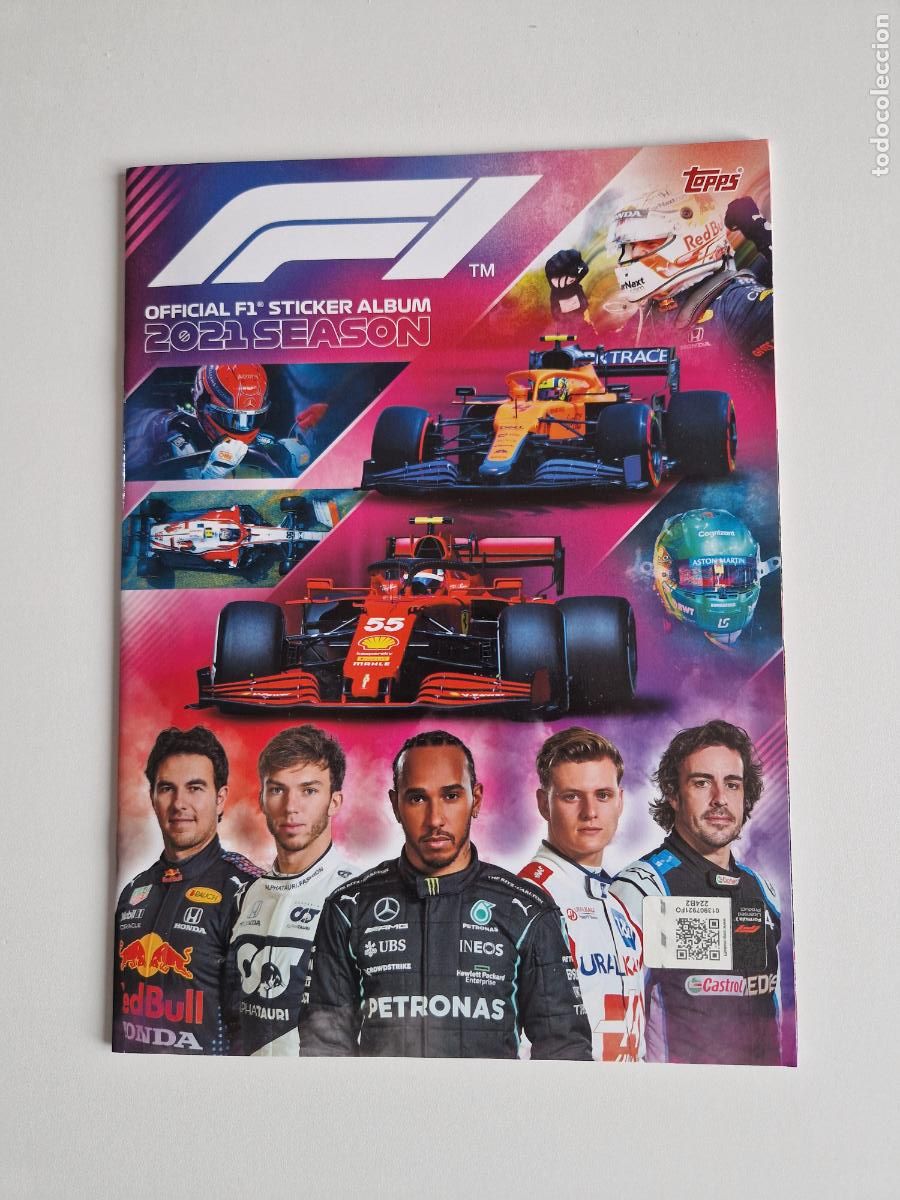 Coleccionismo deportivo: RESERVADO. ALBUM COMPLETO F1 STICKERS 2021 COLLECTION - 2021 - TOPPS CROMOS SIN PEGAR