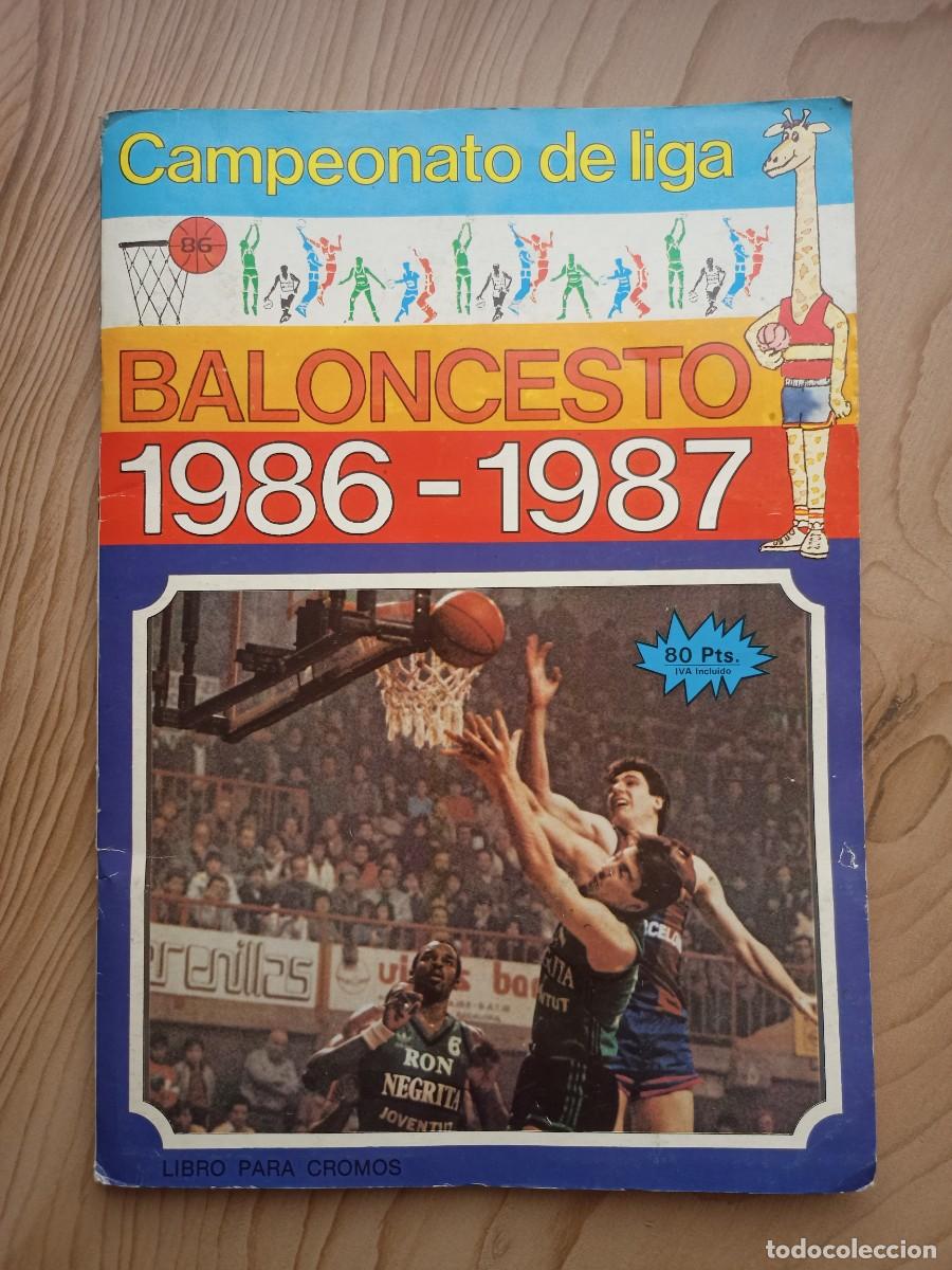 Coleccionismo deportivo: Baloncesto 1986 - 1987 (Completo NO FACS&Iacute;MIL)