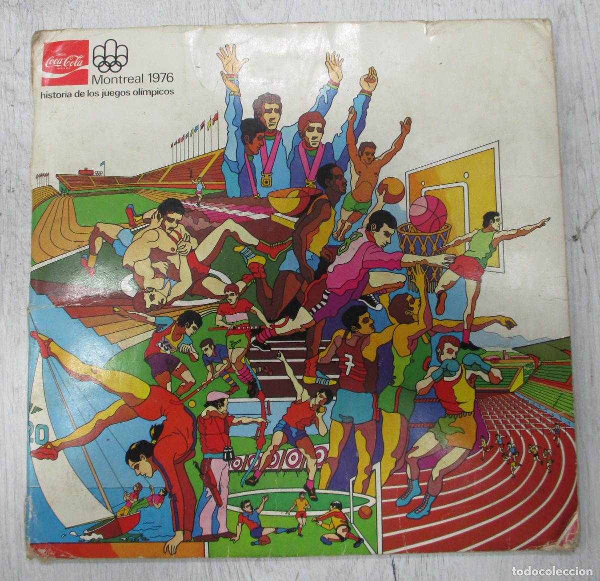 Sports collectibles: ALBUM DE CROMOS DE COMPLETO Y ORIGINAL - OLIMPIADAS MONTREAL 1976 - COCA COLA- JUEGOS OLIMPICOS