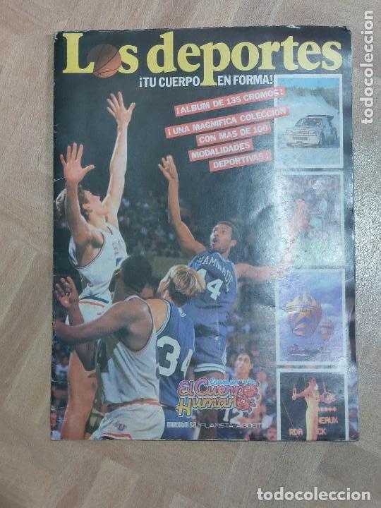 Sports collectibles: &Aacute;LBUM COMPLETO &Eacute;RASE UNA VEZ EL CUERPO HUMANO - LOS DEPORTES - PLANETA AGOSTINI