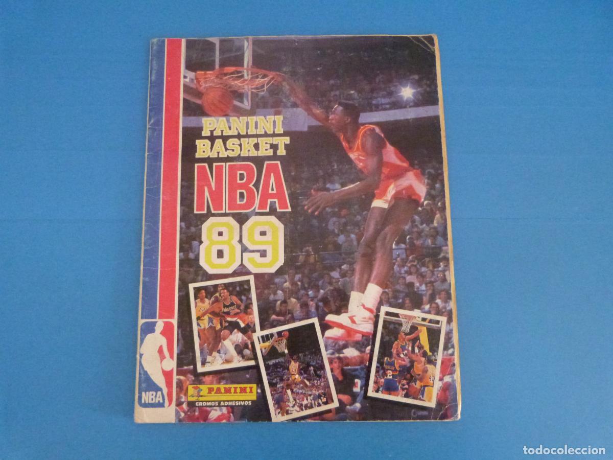 Coleccionismo deportivo: ALBUM COMPLETO DE PANINI BASKET NBA 89 CON MICHAEL JORDAN A&Ntilde;O 1989 DE PANINI