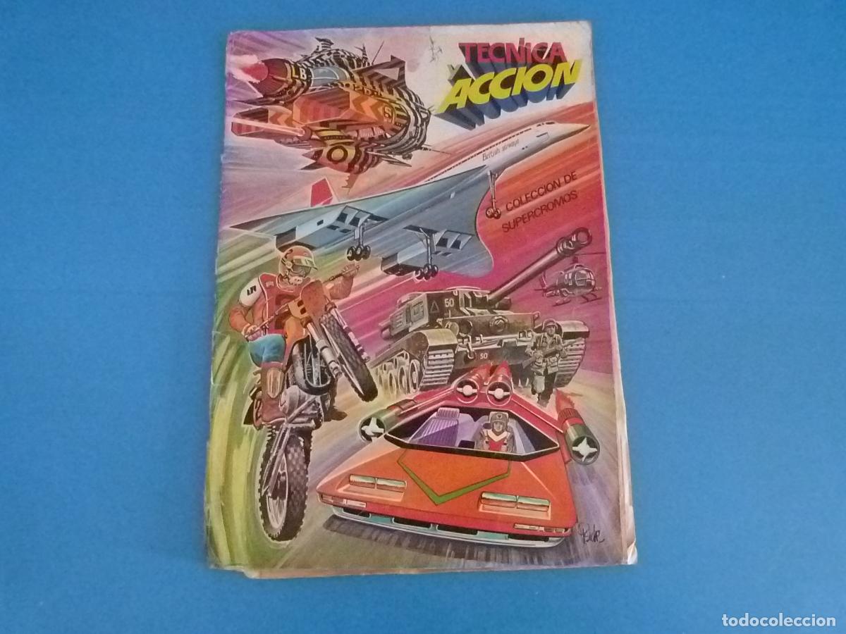 Coleccionismo deportivo: ALBUM COMPLETO DE TECNICA Y ACCION A&Ntilde;O 1980 DE ESTE