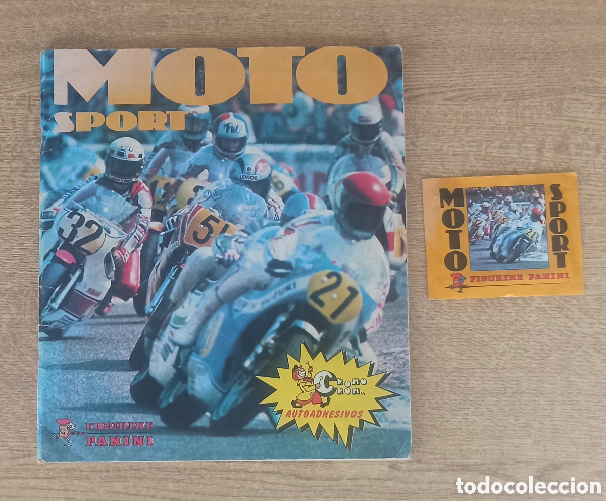 Coleccionismo deportivo: album completo Moto Sport 1980 + sobre sin abrir. Leer descripci&oacute;n