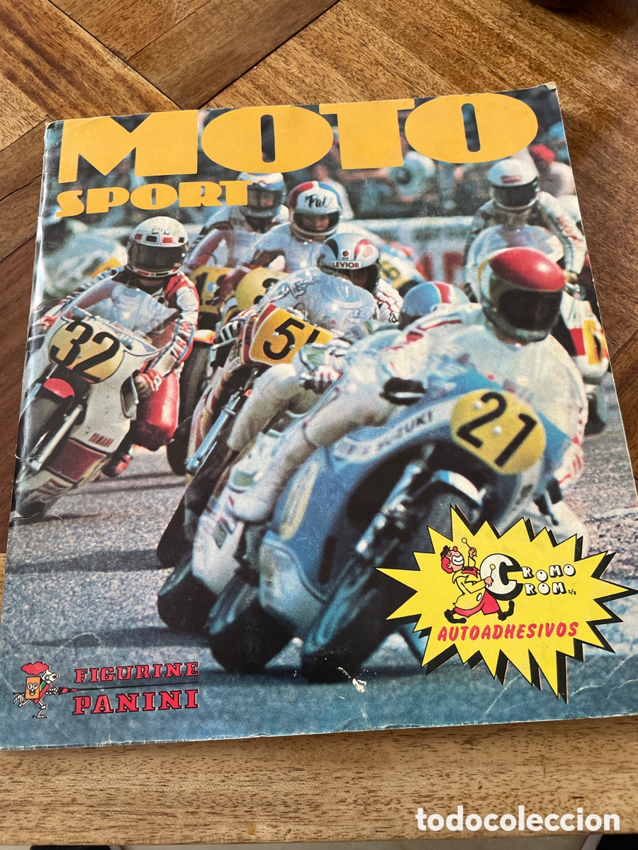 Coleccionismo deportivo: &Aacute;lbum cromos Moto Sport Panini COMPLETO