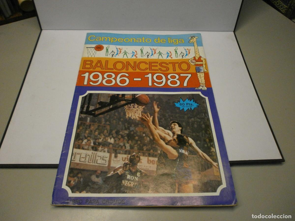Sammelleidenschaft Sport: album merchante baloncesto 1986 1987