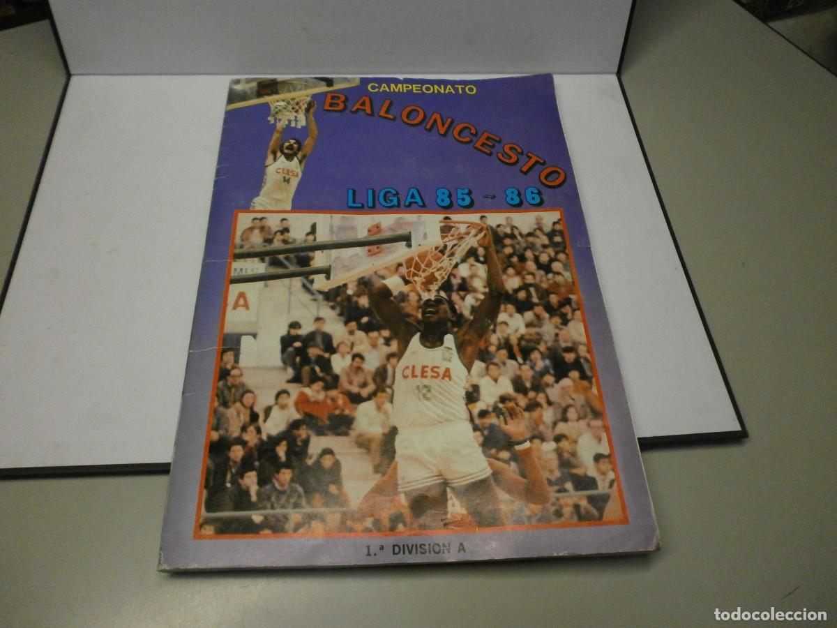Sammelleidenschaft Sport: album completo merchante baloncesto liga 85-86 michael jordan buen estado