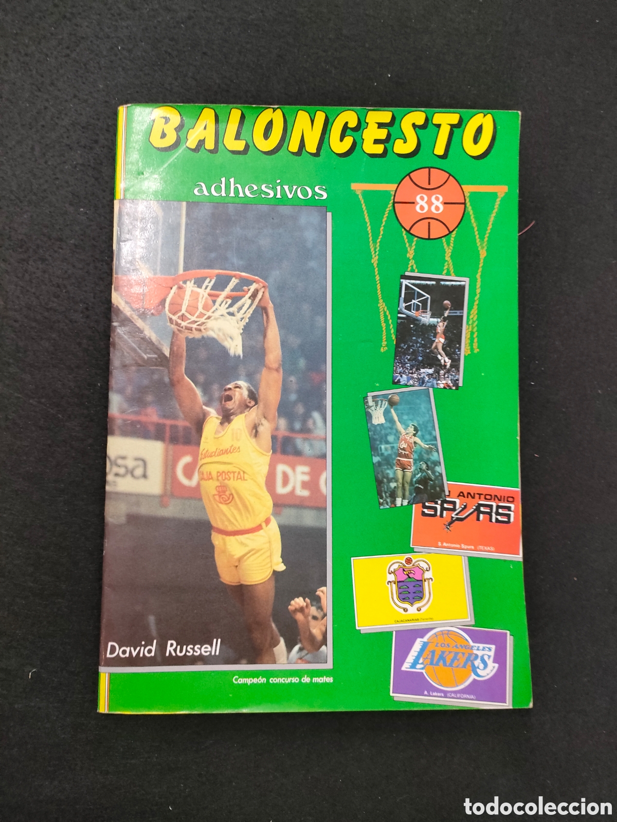 Coleccionismo deportivo: Album completo baloncesto 88, adhesivos. Ed merchante